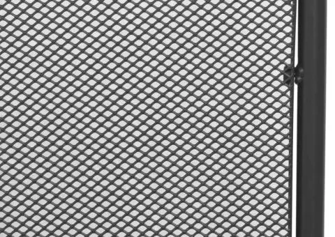 Bancă de grădină, antracit, 108 cm, oțel și plasă - 4/5