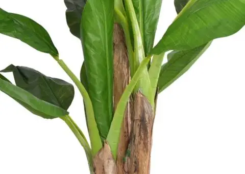 Bananier artificial cu ghiveci, 175 cm, verde - 2/2