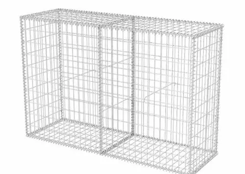 Coș gabion, 150 x 50 x 100 cm, oțel galvanizat - 2/5