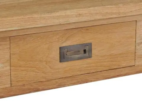 Măsuță de cafea, lemn masiv de tec, 100 x 60 x 35 cm - 5/5