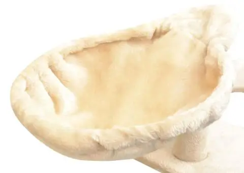 Ansamblu pentru pisici, stâlpi cu funie de sisal, 150 cm, bej - 5/5