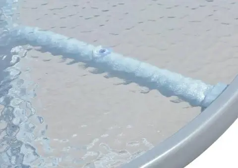 Set mobilier de exterior, 5 piese, negru, oțel - 4/5