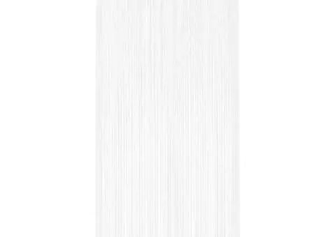 Draperii cu franjuri, 2 buc., 140 x 250 cm, alb - 3/5