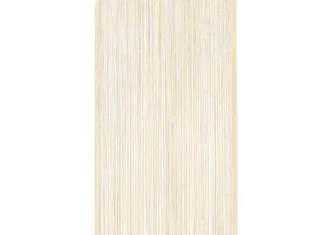 Draperii cu franjuri, 2 buc., 100 x 250 cm, crem - 3/5