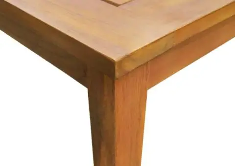 Set mobilier de exterior, 7 piese, lemn masiv de acacia - 3/5