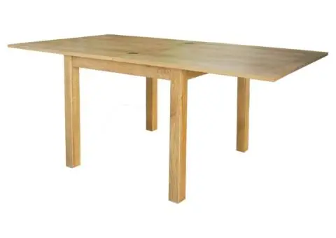 Masă extensibilă de stejar 170 x 85 x 75 cm - 2/5