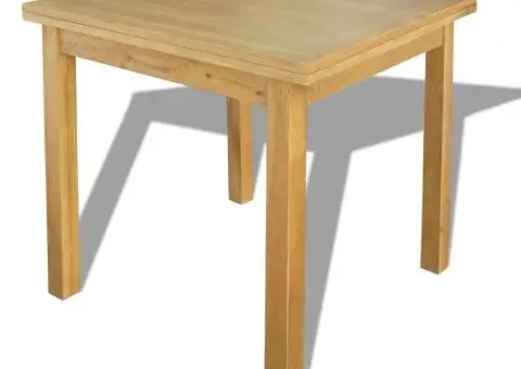 Masă extensibilă de stejar 170 x 85 x 75 cm - 4/5