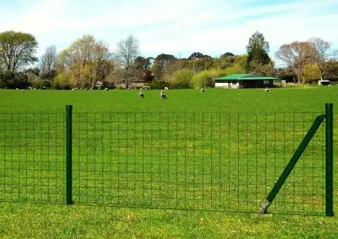 Euro gard, verde, 10 x 1,5 m, oțel - 1/5