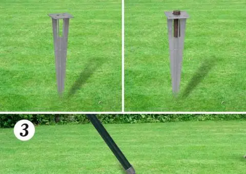 Euro gard, verde, 10 x 1,5 m, oțel - 4/5