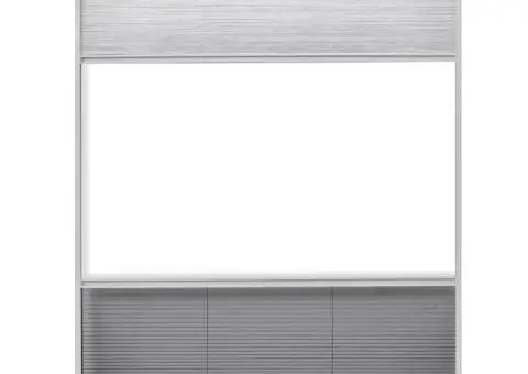 Paravan insecte plisat de fereastră aluminiu 60x80cm cu umbrar - 5/5