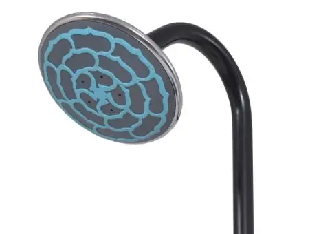 Duș alimentat cu energie solară, 20 L, aluminiu și HDPE - 5/5