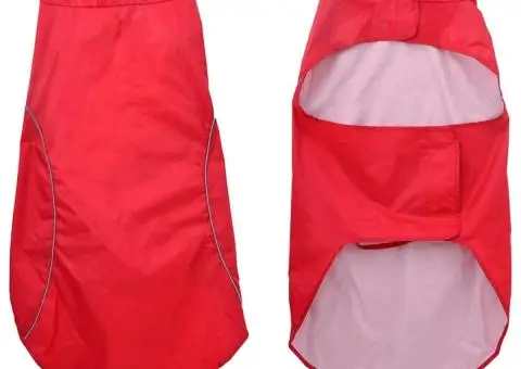 Pelernă de ploaie pentru câini cu benzi reflectorizante 3XL - 3/5