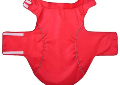 Pelernă de ploaie pentru câini cu benzi reflectorizante 3XL - 4/5