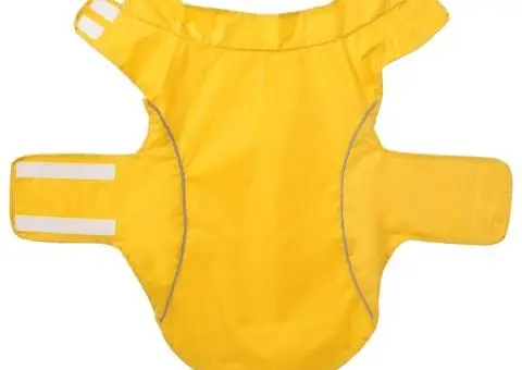 Pelernă de ploaie pentru câini cu benzi reflectorizante L - 4/5