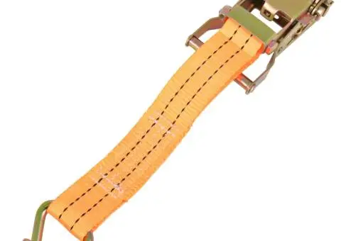 Chingi de fixare cu clichet 4 buc, 1 tonă, 6mx38 mm, portocaliu - 4/5