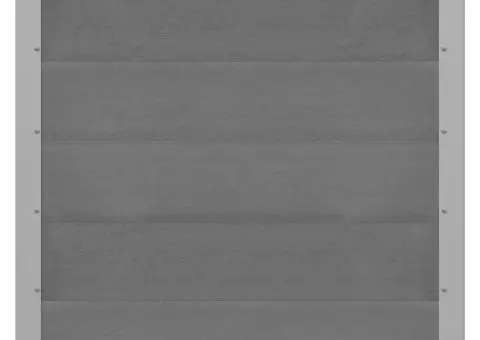 Strat înălțat de grădină, gri, 100 x 50 x 91 cm, WPC - 4/5