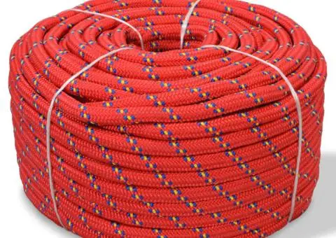 Frânghie marinărească din polipropilenă 14 mm 50 m, roșu