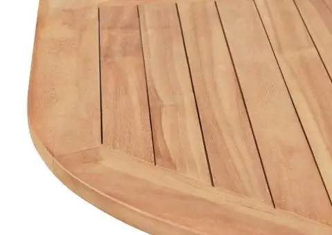 Masă de grădină, 180 x 90 x 75 cm, lemn masiv de tec - 5/5