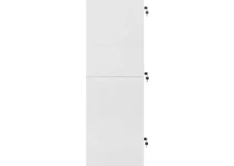 Dulap vestiar cu 3 compartimente, 38x45x180 cm - 4/5