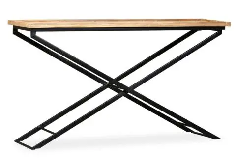 Masă consolă Lemn masiv de mango 130x40x80 cm - 5/5