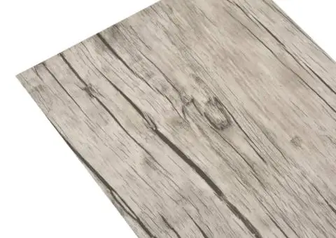 Plăci de pardoseală, stejar spălat, 5,26 m², 2 mm, PVC - 2/5