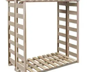 vidaXL Șopron lemne de foc, 150 x 90 x 176 cm, lemn de pin tratat
