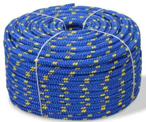 vidaXL Frânghie marinărească din polipropilenă 14 mm 50 m, albastru