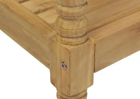 Scaune Batavia, 2 buc., lemn masiv de tec - 5/5