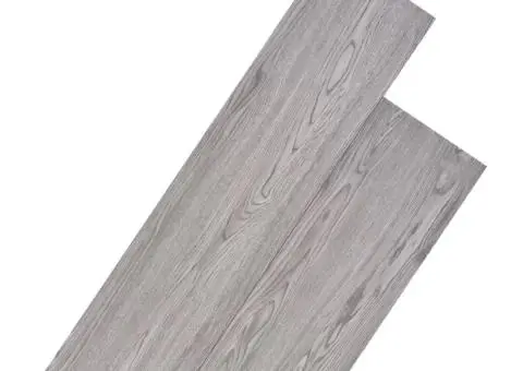 Plăci de pardoseală, gri închis, 5,26 m², 2 mm, PVC - 1/5