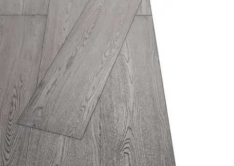 Plăci de pardoseală, gri închis, 5,26 m², 2 mm, PVC - 3/5