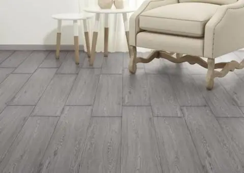 Plăci de pardoseală, gri închis, 5,26 m², 2 mm, PVC - 4/5