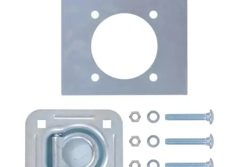 Inele ancorare pentru remorcă 6 buc, oțel galvanizat, 2000 kg - 3/5