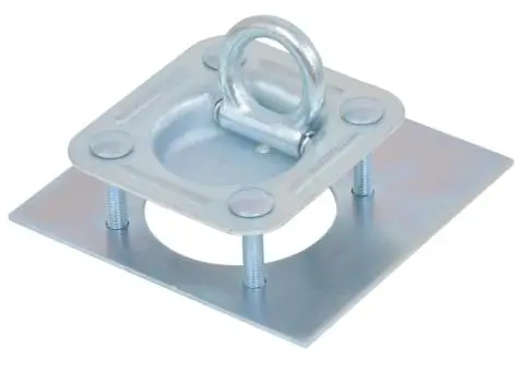 Inele ancorare pentru remorcă 6 buc, oțel galvanizat, 2000 kg - 5/5