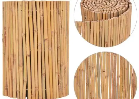 Gard din bambus, 500 x 30 cm - 4/5