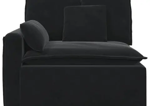 Modul modular de capăt pentru cotieră canapea cu perne 100 cm - 3/5