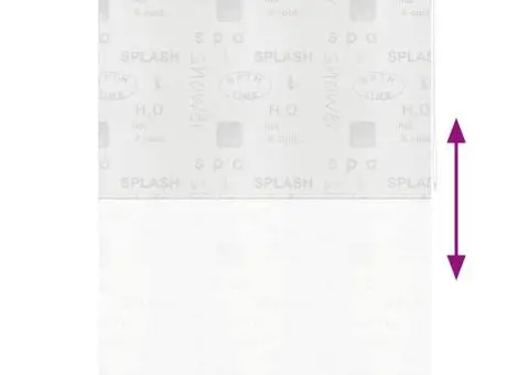 Roletă perdea de duș 160x240 cm Imprimeu Splash - 5/5