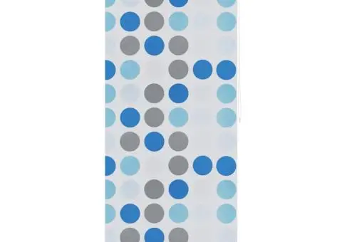 Jaluzea roletă de duș, model cu cercuri, 100x240 cm - 2/5