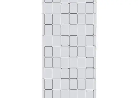 Jaluzea roletă de duș, model pătrate, 120x240 cm - 2/5