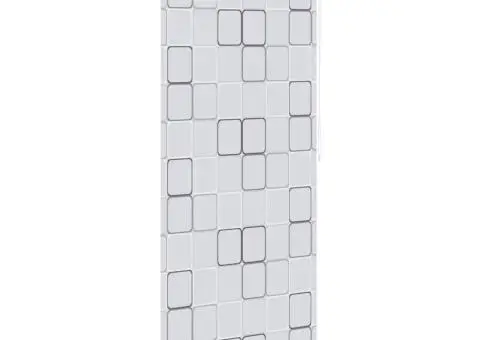 Jaluzea roletă de duș, model pătrate, 120x240 cm - 3/5