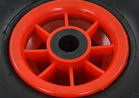 Roți cărucior industrial, 4 buc., cauciuc 3.00-4 (245x82) - 5/5