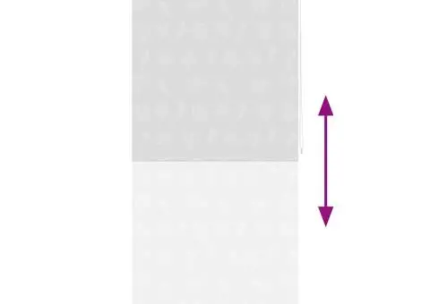 Jaluzea roletă de duș, model stele de mare, 120x240 cm - 5/5