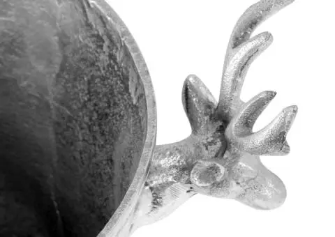 Frapieră șampanie, argintiu, 39 x 29 x 71 cm, aluminiu - 5/5