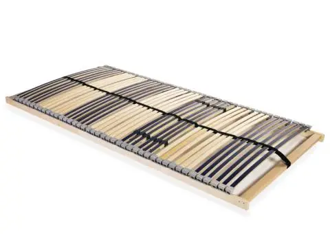 Bază de pat cu șipci, 42 șipci, 7 zone, 120 x 200 cm - 1/5