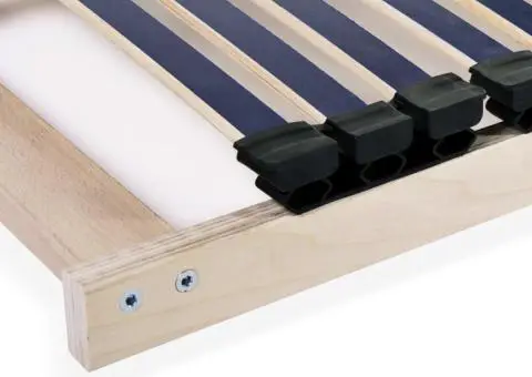 Bază de pat cu șipci, 42 șipci, 7 zone, 120 x 200 cm - 4/5