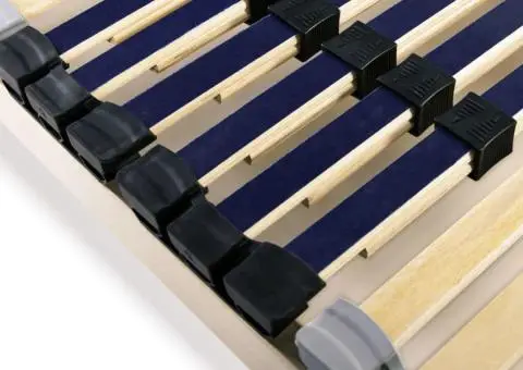 Bază de pat cu șipci, 42 șipci, 7 zone, 120 x 200 cm - 5/5