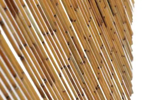 Perdea de ușă pentru insecte, bambus, 56x185 cm - 4/4