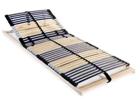 Bază de pat cu șipci, 42 șipci, 7 zone, 70 x 200 cm - 1/5