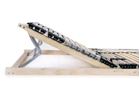 Bază de pat cu șipci, 42 șipci, 7 zone, 70 x 200 cm - 4/5