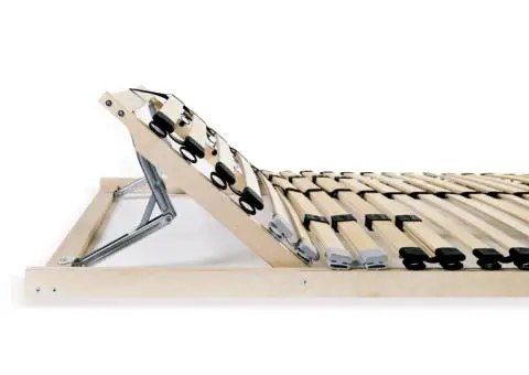 Bază de pat cu șipci, 28 șipci, 7 zone, 80 x 200 cm - 5/5