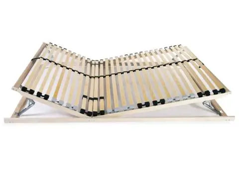 Bază de pat cu șipci, 28 șipci, 7 zone, 120 x 200 cm - 4/5